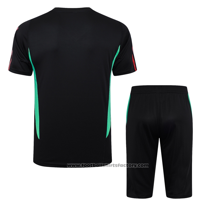 Tracksuit Manchester United Short Sleeve 2023-2024 Black - Shorts